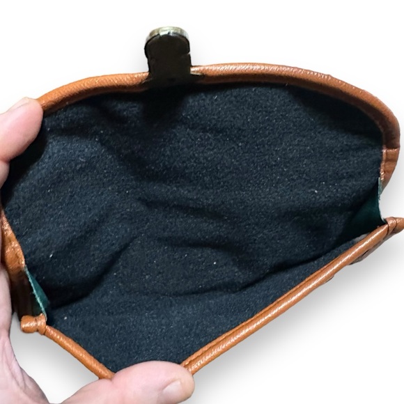 Field and Stream Green Canvas Metal Buckle Clasp Glasses Sunglasses Case Vintage - Picture 5 of 5